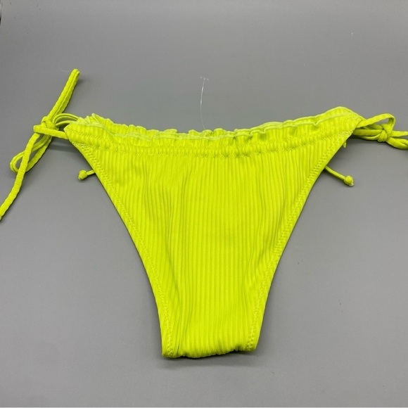 New! Its Now Cool x free ppl the frill tri eco neon bikini bottom 1894 - Picture 6 of 10